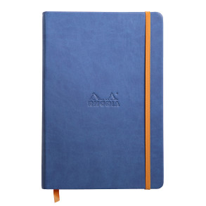 Rhodia Hardcover Notebook - A5 - Sapphire Blue - Lined